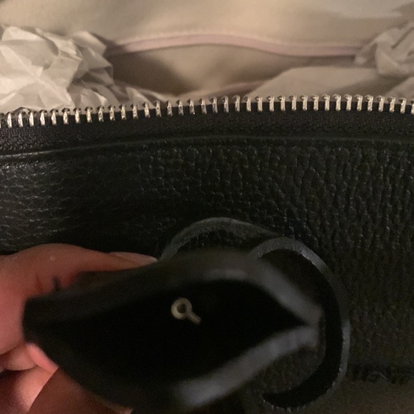 Designer Genuine Black Crossbody Bag, used once, in very good condition. - Picture 6 of 13